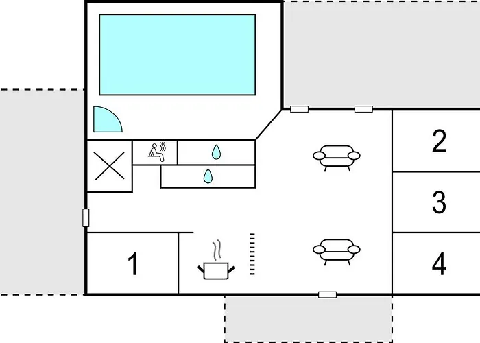 Lovely In With Sauna Casa de Férias *